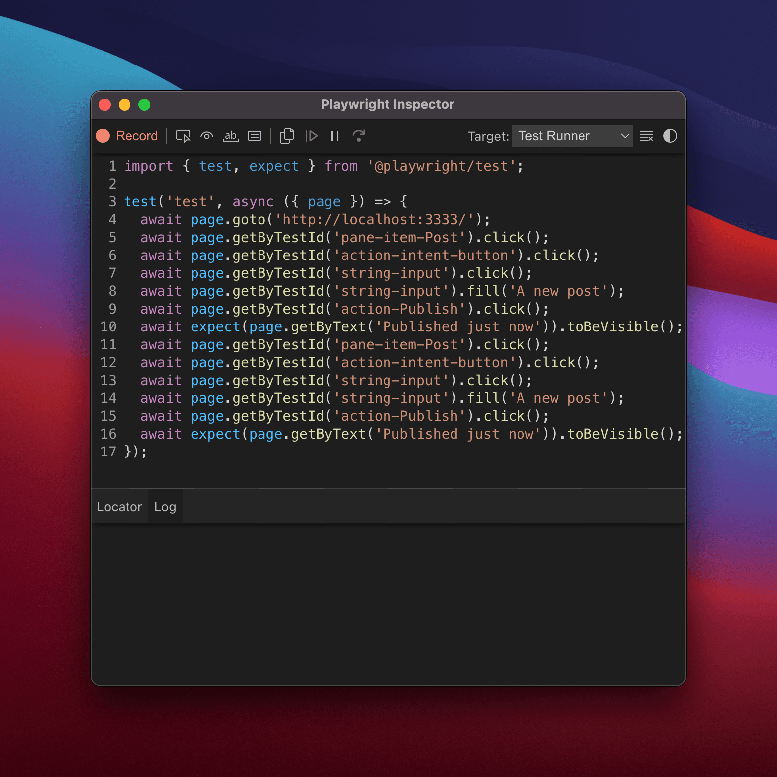 Codegen Output